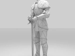 soldier romawi 3D Model