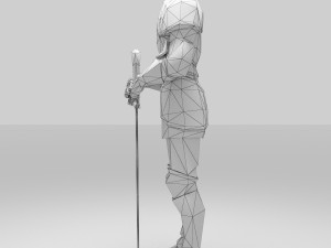 soldier romawi Model 3D