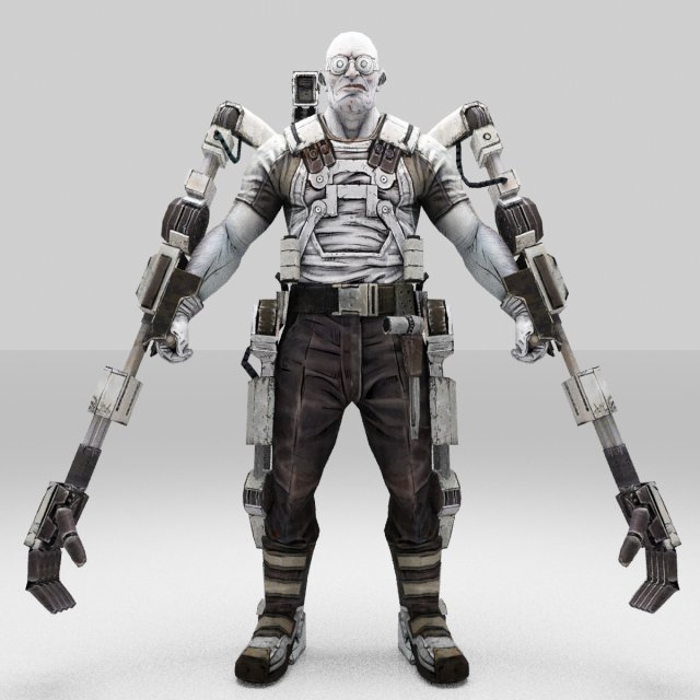 hyperworker man 3Dモデル .c4d .max .obj .3ds .fbx .stl .blend 