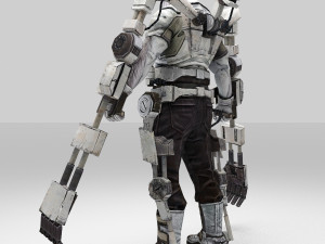 hyperworker man 3Dモデル