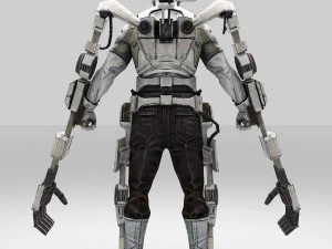 Hyperarbeiter 3D Modell