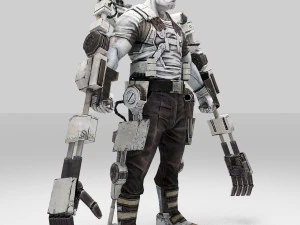 Hyperarbeiter 3D Modell