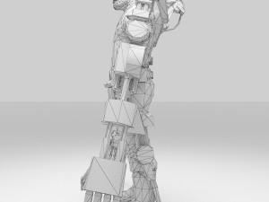 hyperworker man 3Dモデル