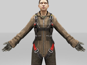 trady girls 3D Model