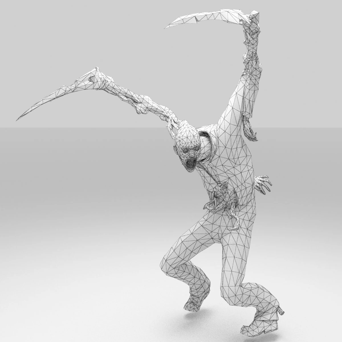 zombie3 3D Model .c4d .max .obj .3ds .fbx .stl .blend 
