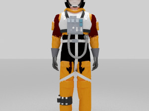pilot sukhoi 3D Модель