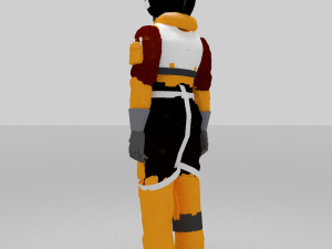 pilot sukhoi 3D Модель
