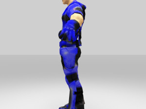 soldier army cartoon figure 3D Model