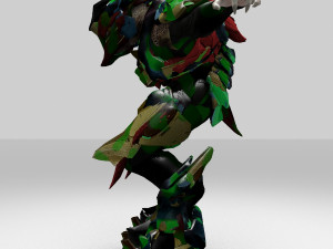 robot monster figure Modèle 3D