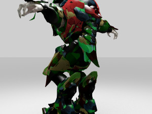 robot monster figure Modèle 3D