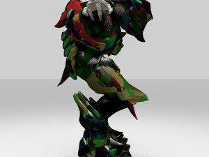 robot monster figure Modèle 3D