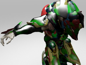 robot monster figure Modèle 3D