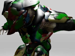 robot monster figure 3D Model