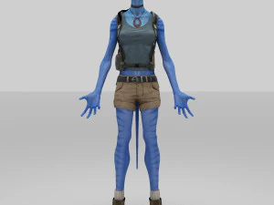 グレース・アグス・モンスター 3Dモデル