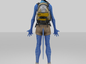 grace agus monster 3Dモデル