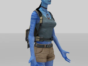 格蕾丝&middot;阿古斯怪物 3D 模型