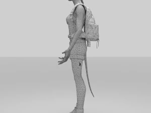 格蕾丝&middot;阿古斯怪物 3D 模型