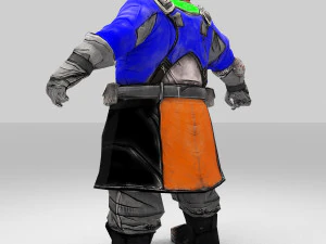 지금 사람들 3D 모델