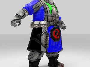 지금 사람들 3D 모델