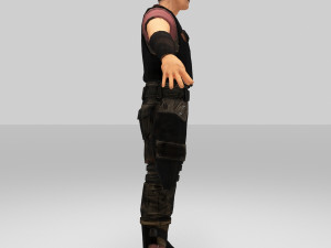 scoot man character Modelo 3D