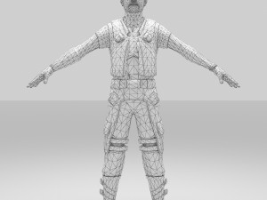 scoot man character Modelo 3D