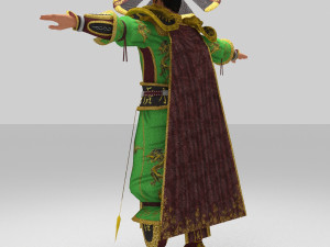 martial art Model 3D