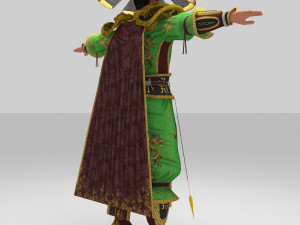 martial art Model 3D