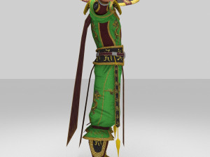 martial art Model 3D