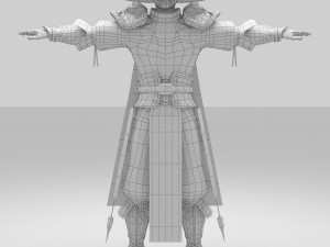 martial art Model 3D