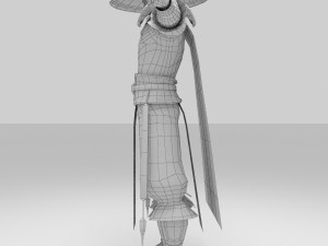 martial art Model 3D