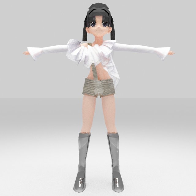 little girls 3D Model .c4d .max .obj .3ds .fbx .stl .blend 