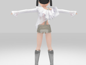 little girls 3D Model