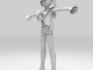 little girls 3D Model