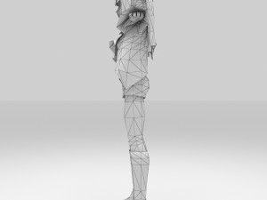 little girls 3D Model