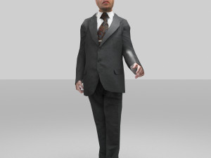 man officer 02 3D 모델