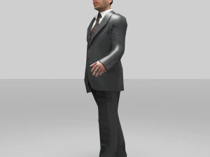 man officer 02 3D Model
