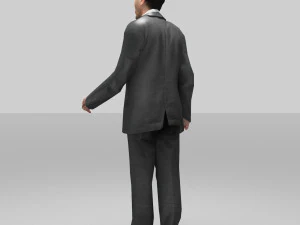 man officer 02 3D Model