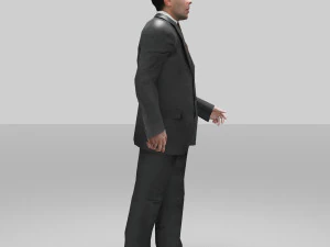 man officer 02 3D Model