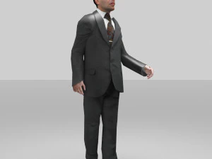 man officer 02 3D Model