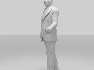 man officer 02 3D Model