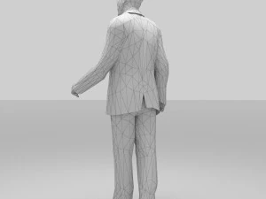 man officer 02 3D Model