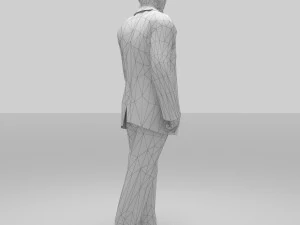 man officer 02 3D Model
