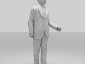 man officer 02 3D 모델