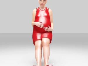 औरत 3D मॉडल