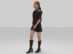 female Model 3D