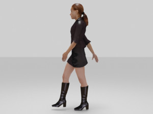 female Model 3D