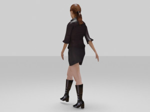 female Model 3D