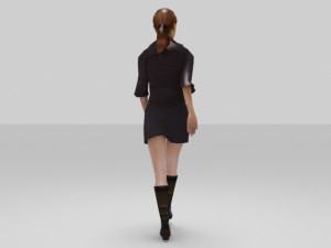 female Model 3D