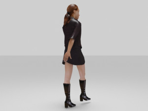 female Model 3D