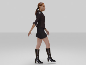 female Model 3D